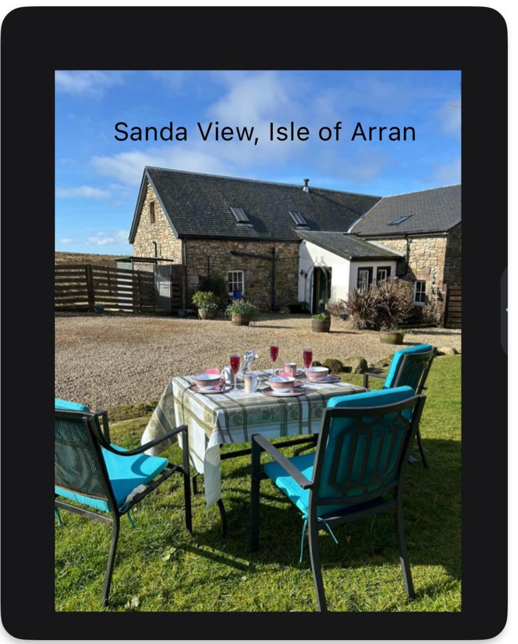 Sanda View, Isle Of Arran Sliddery Eksteriør billede